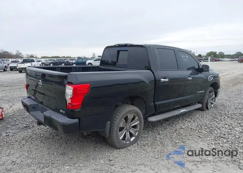 2017 Nissan Titan Sv из США, поврежденный, VIN 1N6AA1E6XHN544165